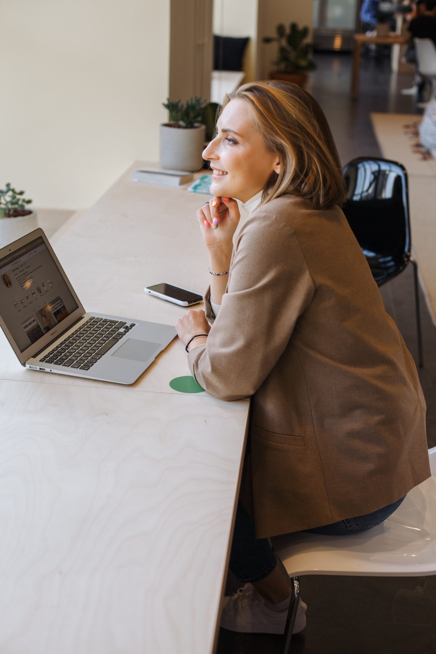 portrait image of a business woman