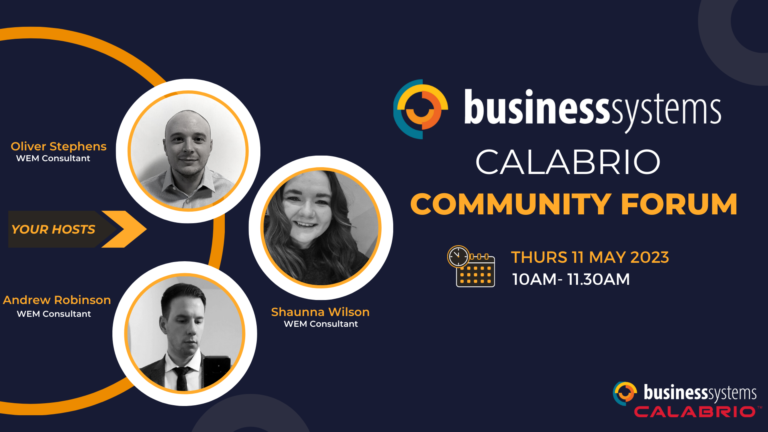 Calabrio Community Forum May 2023