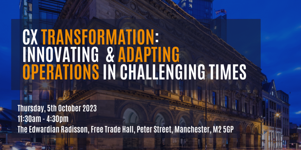 CX Transformation Event - Innovating & Adapting Operations in Challenging Times